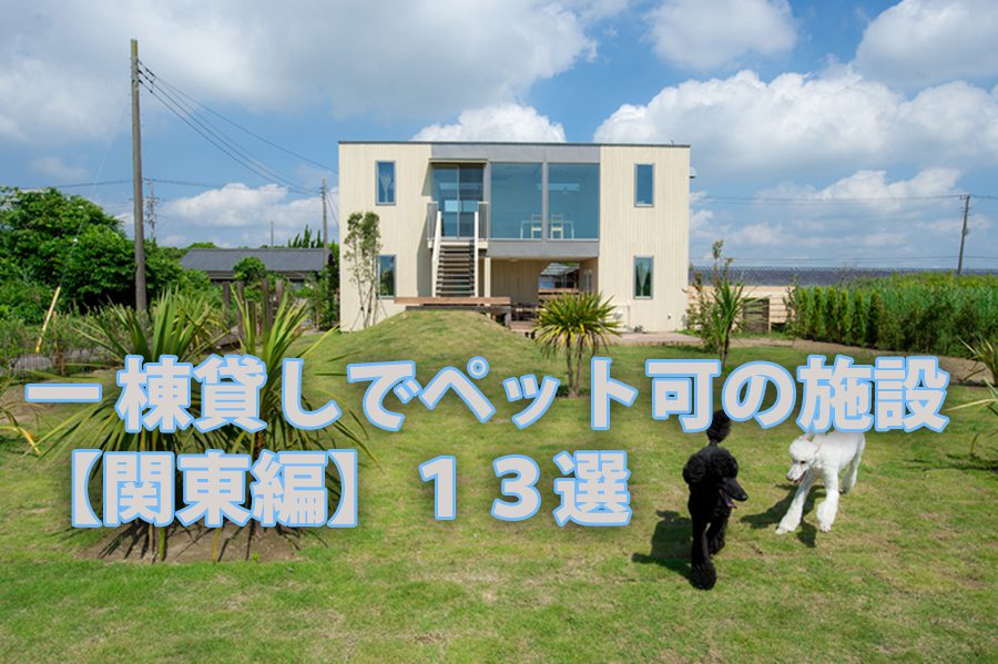 一棟貸しでペット可の施設【関東編】13選!口コミ高評価多数の優良宿を厳選 2 dog cottage